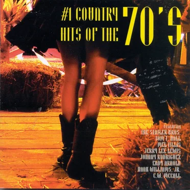 #1 Country Hits of the 70’s by Various Artists - album cover