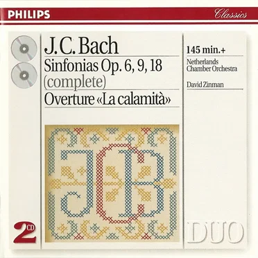 Sinfonias, op. 6, 9, 18 (complete) / Overture "La calamità"