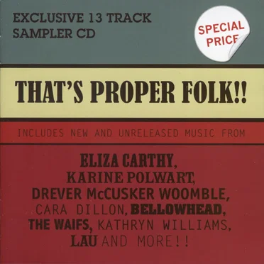 That's Proper Folk!! by Various Artists - album cover