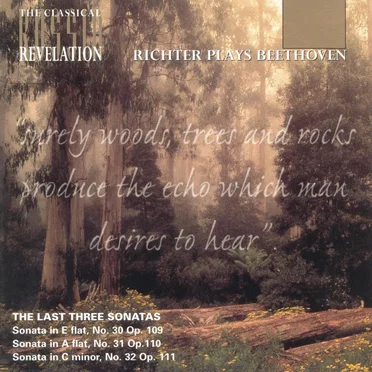 Richter Plays Beethoven: The Last Three Sonatas