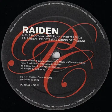 Anti Funk (Raiden remix) / Pizdets (The Sound of Tallinn)