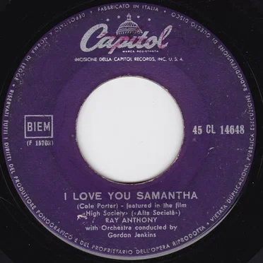 I Love You Samantha / I Am in Love