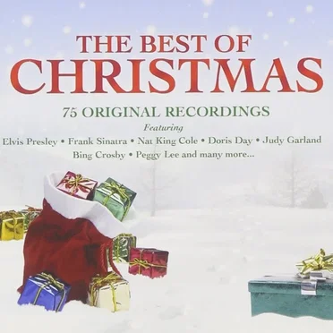 The Best of Christmas: 75 Original Recordings by Various Artists - album cover