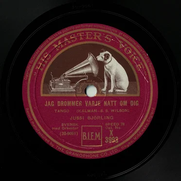 Jag drömmer varje natt om dig / Slut dina ögon