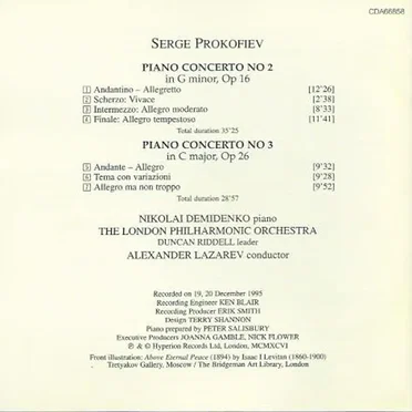 Piano Concerto no. 2 / Piano Concerto no. 3