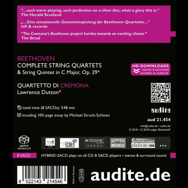 Complete String Quartets