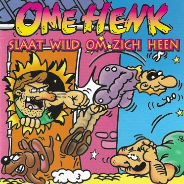 Ome Henk slaat wild om zich heen