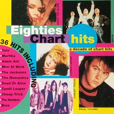 Eighties Chart Hits by Various Artists - album cover