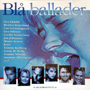 Blå ballader by Various Artists - album cover