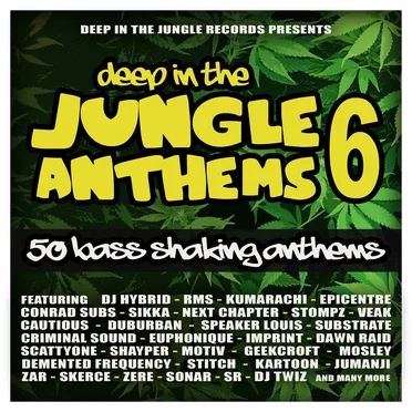 Deep in the Jungle Anthems 6 by Various Artists - album cover
