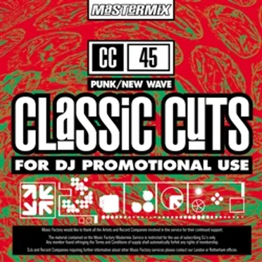 Mastermix Classic Cuts 45: Punk / New Wave by Various Artists - album cover