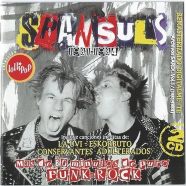 Spansuls 1981-1984 by Various Artists - album cover