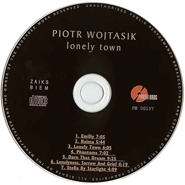 Lonely Town by Piotr Wojtasik - album cover
