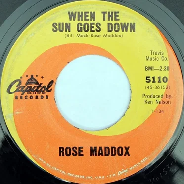 When the Sun Goes Down