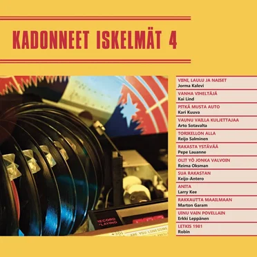 Kadonneet iskelmät 4 by Various Artists - album cover