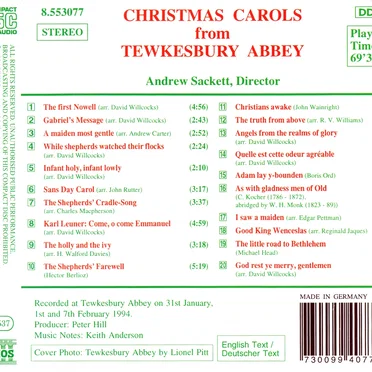Englantilaisia joululauluja / Engelska julsånger / Christmas Carols