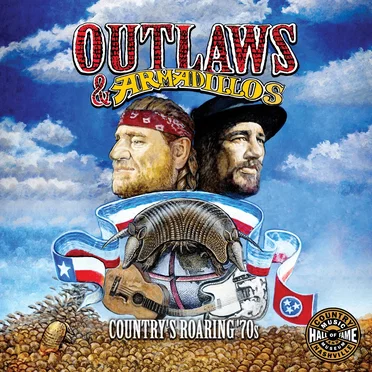 Outlaws & Armadillos: Country’s Roaring ’70s by Various Artists - album cover