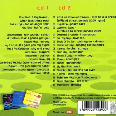 Street Parade 2009 Official Compilation by Various Artists - album cover