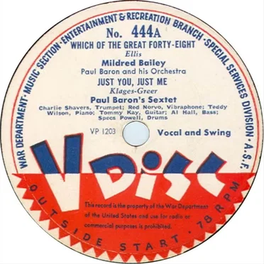 Which of the Great Forty‐Eight / Just You, Just Me / Like Someone in Love / Love Is the Sweetest Thing by Various Artists - album cover