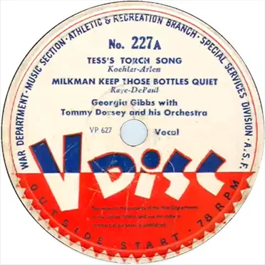 Tess’s Torch Song / Milkman Keep Those Bottles Quiet / Irresistible You / I Never Knew