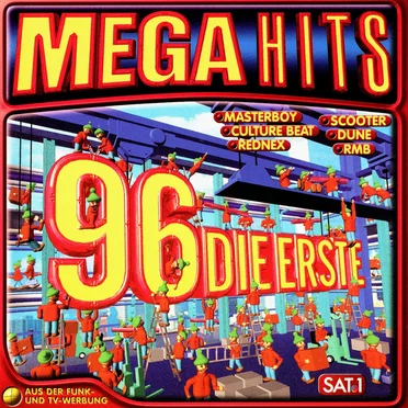 Megahits 96: Die Erste by Various Artists - album cover