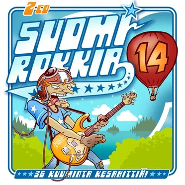 Suomirokkia 14: 36 kuuminta kesähittiä! by Various Artists - album cover
