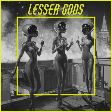 Lesser Gods by Ok King - album cover