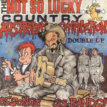 The Not So Lucky Country by Various Artists - album cover