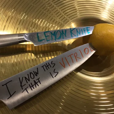 I Know That This Is Vitriol by Lemon Knife - album cover