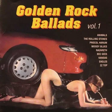 Golden Rock Ballads by Various Artists - album cover