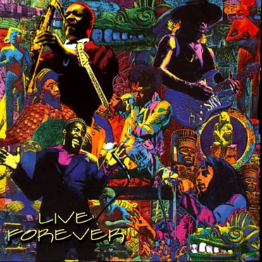 Sacred Sources 1 Live Forever by Various Artists - album cover