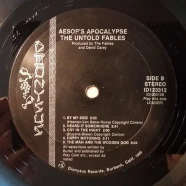 Aesop's Apocalypse by The Untold Fables - album cover