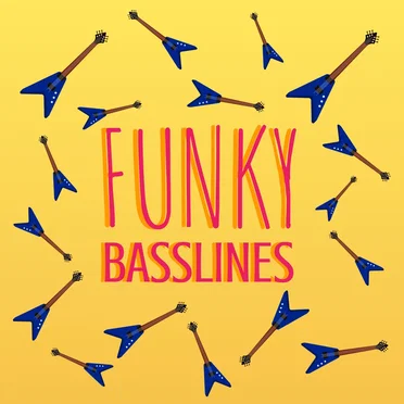 Funky Basslines by Various Artists - album cover