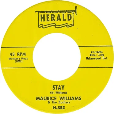 Stay / Do You Believe by Maurice Williams and the Zodiacs - album cover