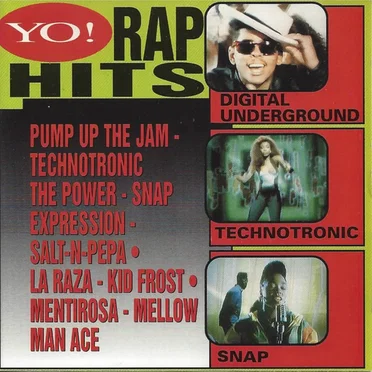 Yo! Rap Hits by Various Artists - album cover