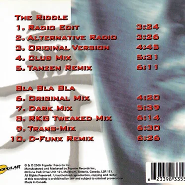 The Riddle / Bla Bla Bla