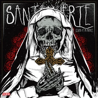 Letras de mi muerte by Santamuerte - album cover