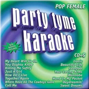 Pop Female by party tyme karaoke - album cover