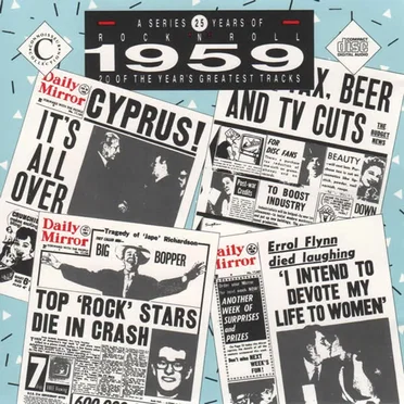 25 Years of Rock ’n’ Roll: 1959: 20 of the Year’s Greatest Tracks by Various Artists - album cover