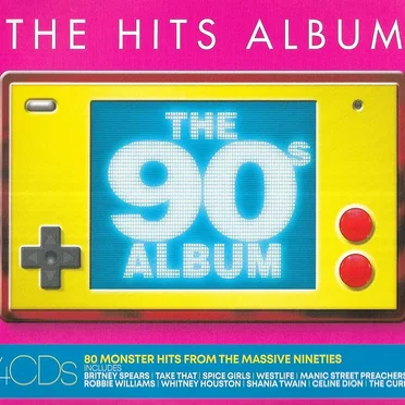 The Hits Album: The 90s Album by Various Artists - album cover