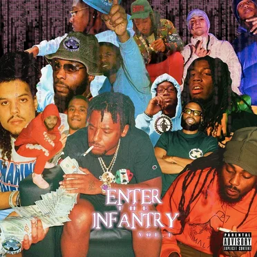 Enter the Infantry by Marino Infantry - album cover