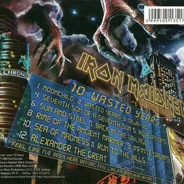 10 Wasted Years by Iron Maidnem - album cover