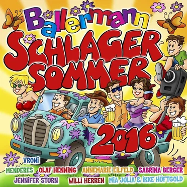 Ballermann Schlagersommer 2016 by Various Artists - album cover