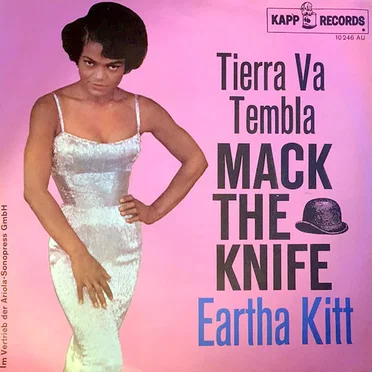 Mack The Knife / Tierra Va Tembla by Eartha Kitt - album cover