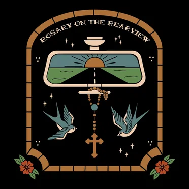 Rosary on the Rearview