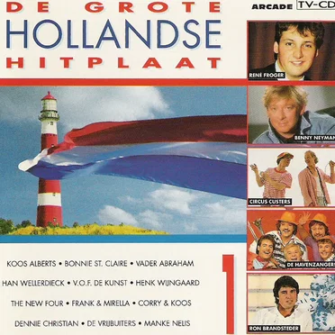 De grote Hollandse hitplaat, 1 by Various Artists - album cover