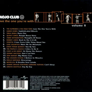 Mojo Club Presents: Dancefloor Jazz, Volume 8: Love the One You’re With by Various Artists - album cover