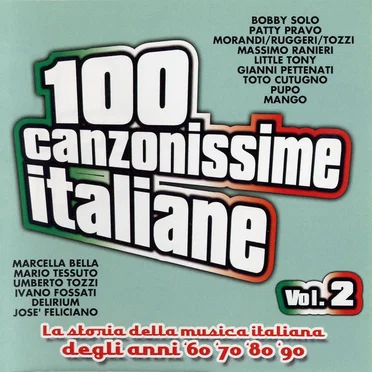 100 canzonissime italiane, Vol. 2 by Various Artists - album cover