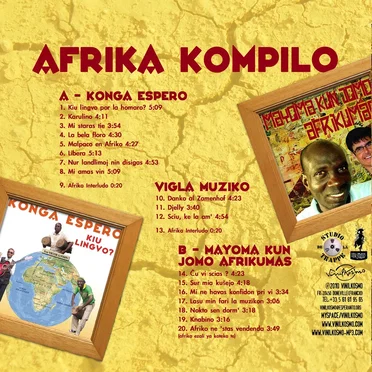 Afrika Kompilo by Konga Espero - album cover