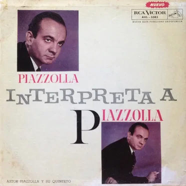 Piazzolla interpreta a Piazzolla by Astor Piazzolla y su Quinteto - album cover